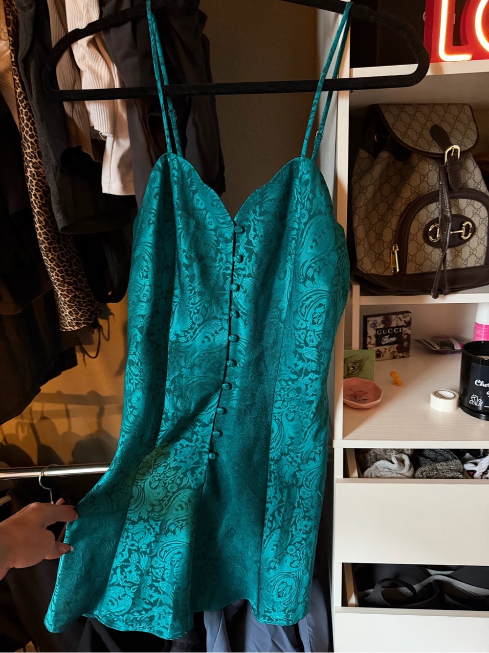 VINTAGE gold label VS dress